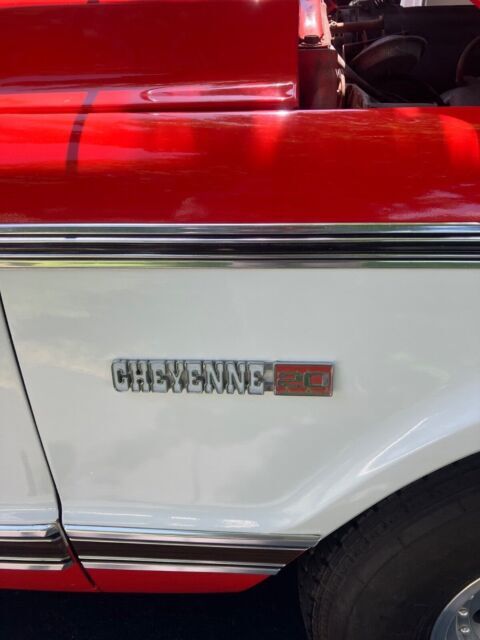 1971 c20 cheyenne long bed pickup truck