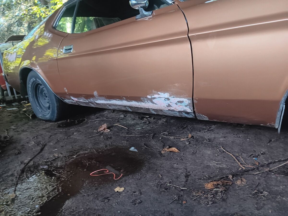 1973 ford mustang brown