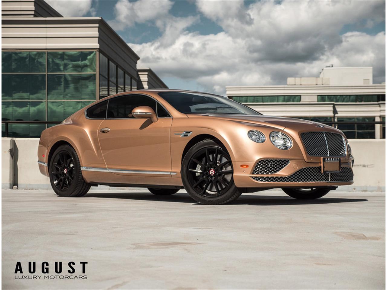 2016 bentley continental