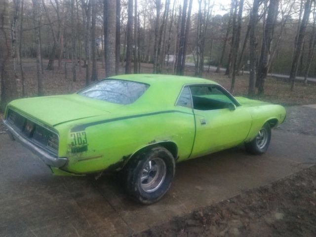 1970 plymouth cuda barracuda