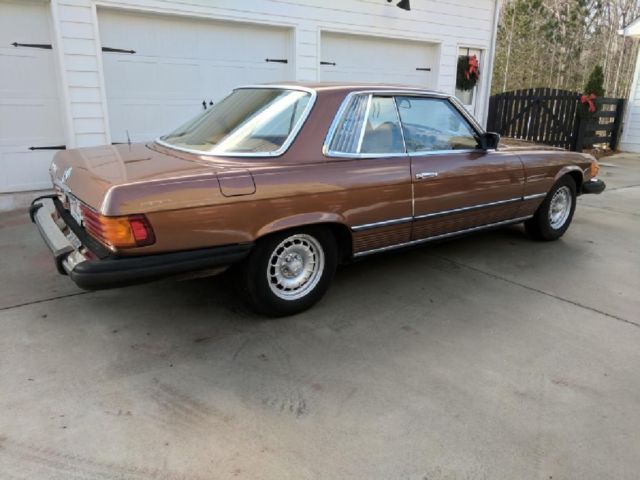 1979 mercedes benz 450slc, low mileage, restored