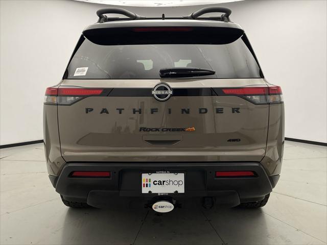 2023 nissan pathfinder rock creek 4wd