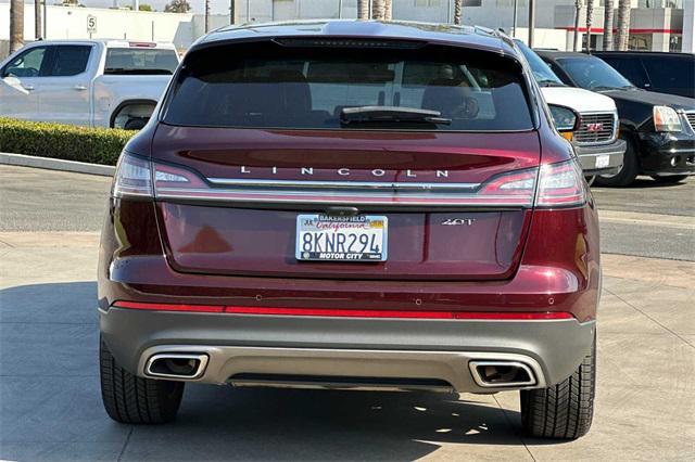 2019 lincoln nautilus reserve