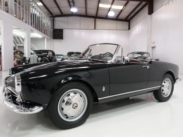 1962 alfa romeo giulia 1600 normale spider, over $160k in labor & parts!