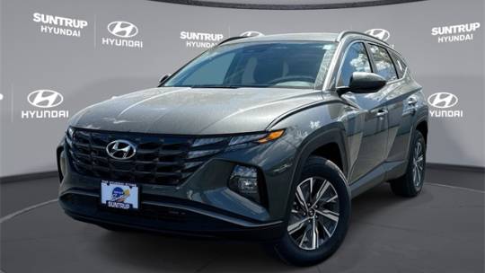 2024 hyundai tucson hybrid blue