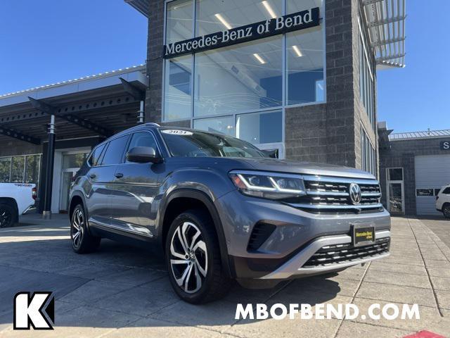 2021 volkswagen atlas 3.6l sel premium