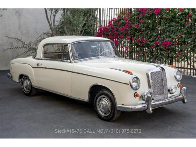 1960 mercedes-benz 220se in beverly hills, california