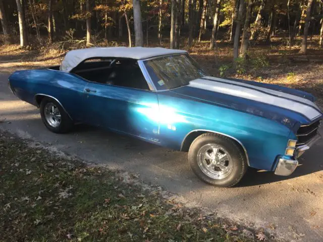 1971 chevelle convertible ss super sport numbers # matching project running 402