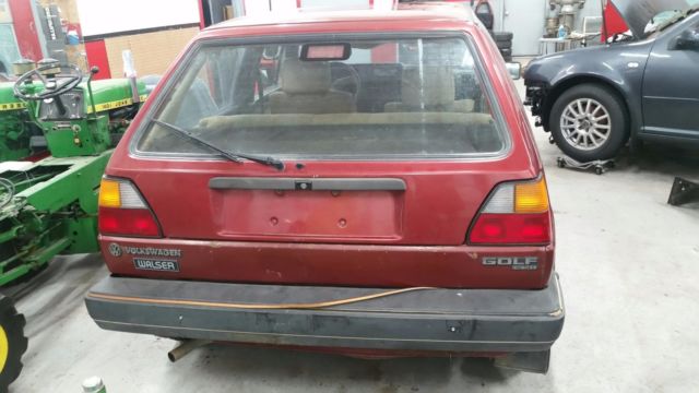 1986 vw volkswagen golf diesel, ac, cruise control, power steering 5 speed