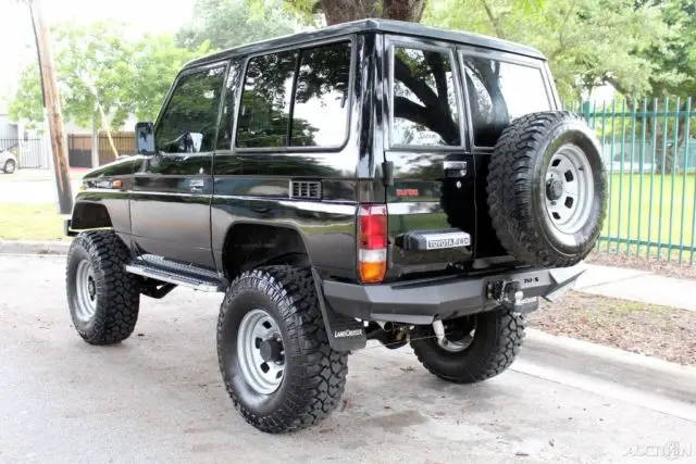 1987 toyota land cruiser lj 70 lifted 4cyl turbo diesel rust free