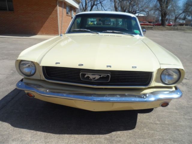 1966 mustang 2 door hard top