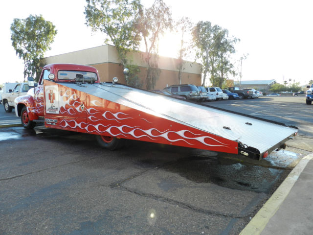 1955 ford f350 custom hauler!