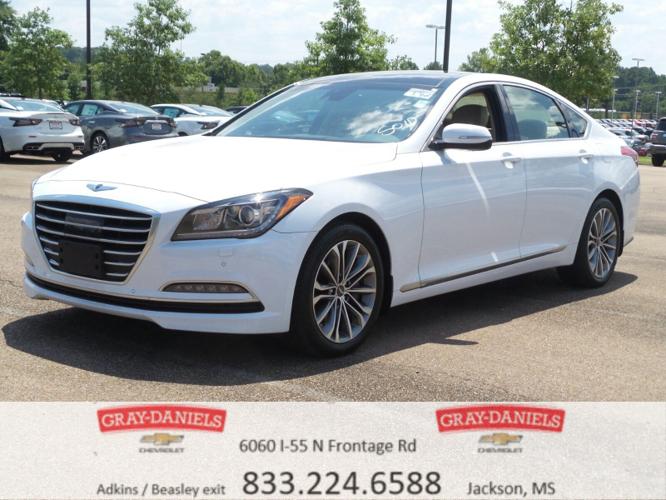 used 2016 hyundai genesis 3.8 jackson, ms 39211 for sale in jackson, mississippi