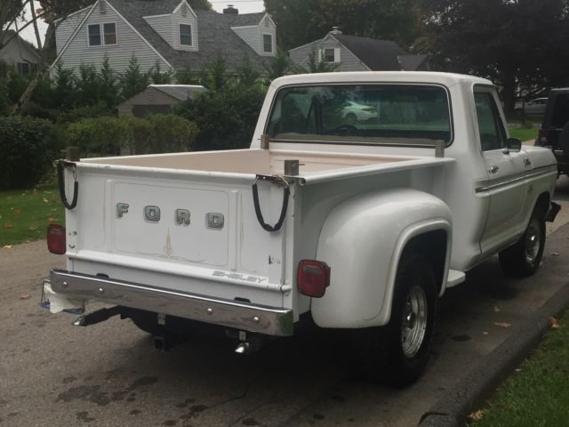 !979 ranger shortbed flareside (stepside) low mileage pickup truck