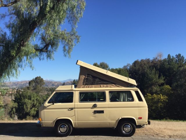 1982 volkswagon vanagon westfalia camper in socal