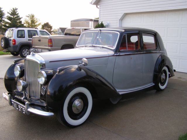 1948 bentley mark vi saloon just pulled from 4-year storage