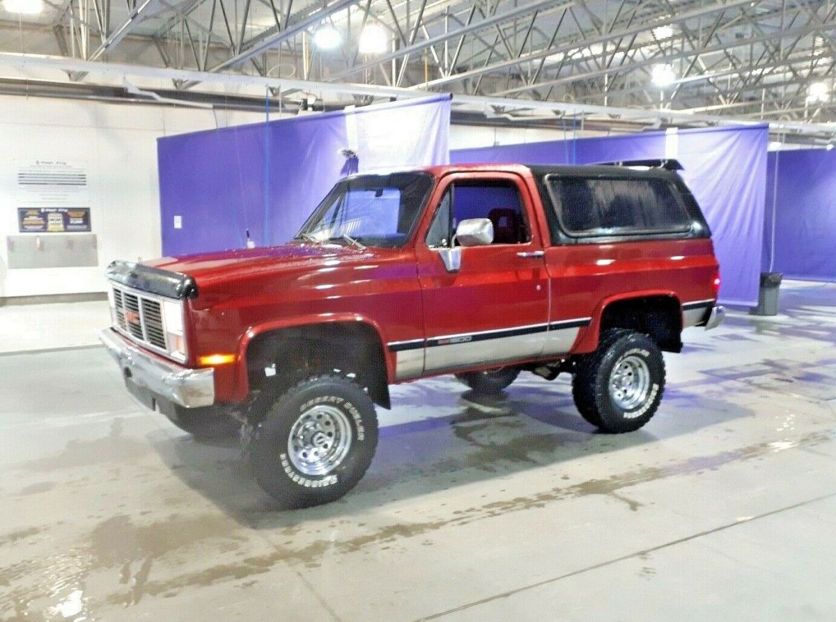 *** no reserve *** 1983 gmc jimmy 4x4