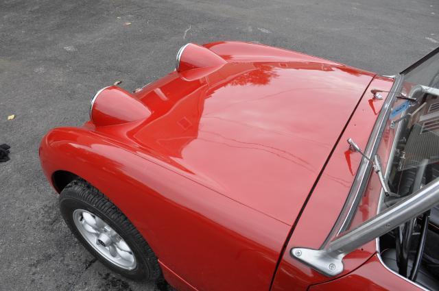 1960 austin healey sprite bugeye 0 miles red i4 4 speed