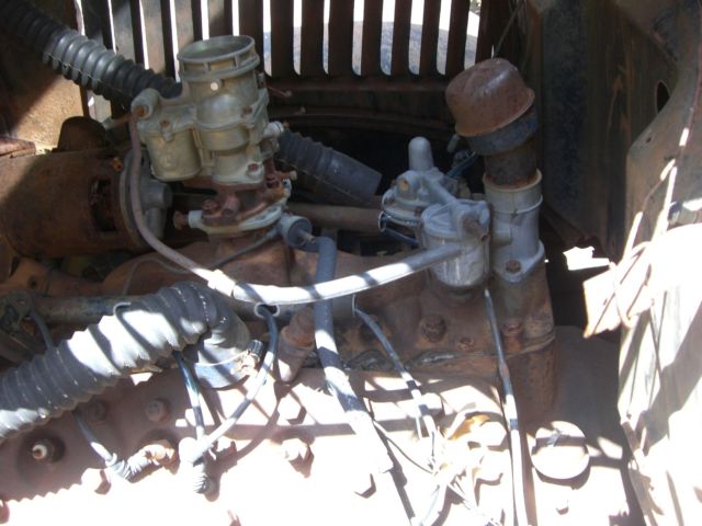 1936 ford 1 1/2 ton truck and 1934 ? pickup bed
