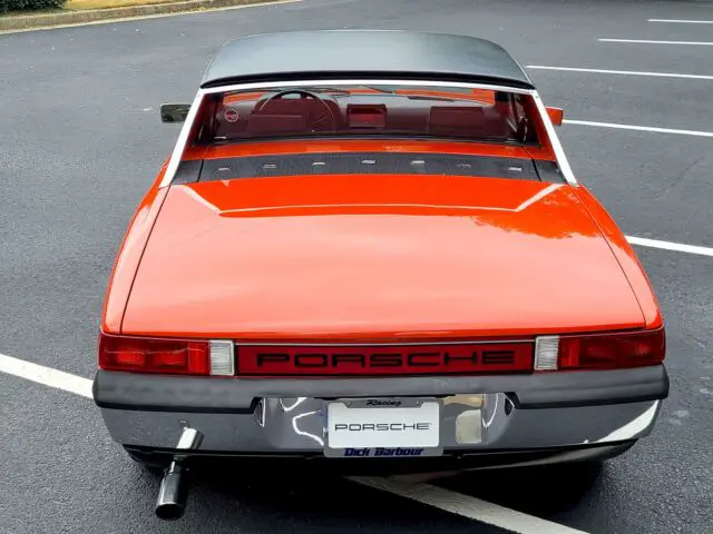 1973 porsche 914 phoenix red rust free in great condition!