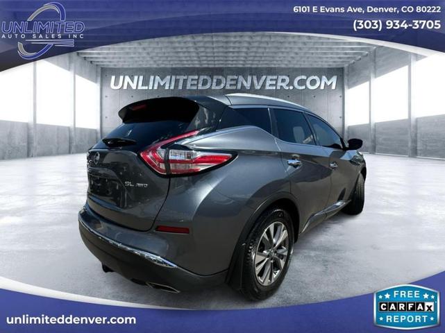 2016 nissan murano sl