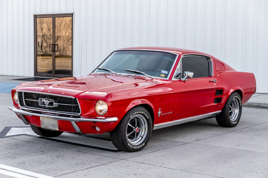 1967 ford mustang fastback 5-speed