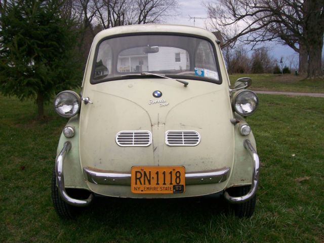 1957 bmw isetta 300 original survivor microcar