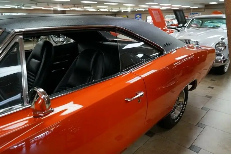 1970 dodge charger 500 hemi orange 383c.i. heavy duty 4-speed manual