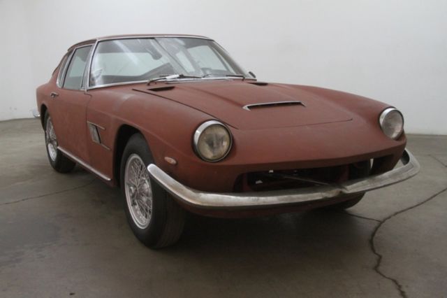 66 maserati mistral ford 302 engine 3 speed automatic borrani wire wheels