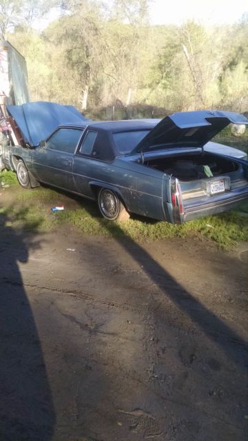 1978 cadillac coupe deville base coupe 2-door 7.0l nice start been parked