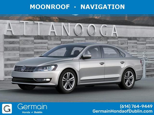2013 volkswagen passat 3.6 sel premium