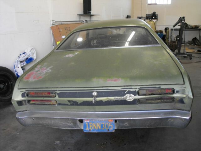 1971 plymouth duster 340 h-code california blue plate 95% rust free barn find