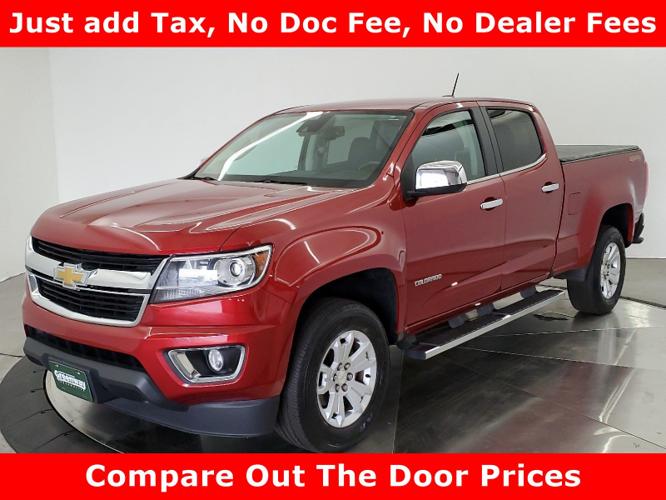 used 2015 chevrolet colorado 4x4 crew cab lt tuscumbia, al 35674 for sale in tuscumbia, alabama