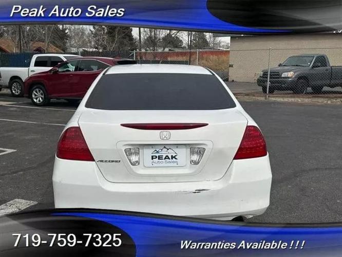 2007 honda accord se sedan 4d in colorado springs, colorado