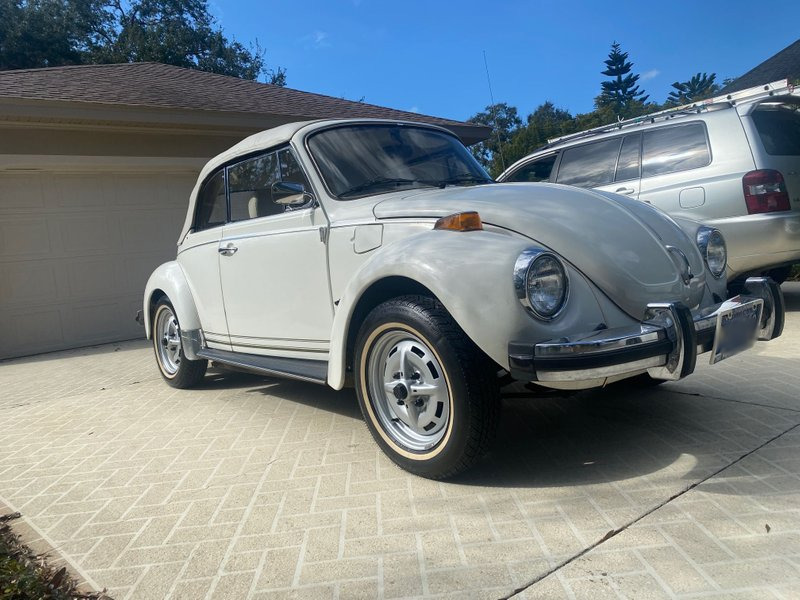 1977 volkswagen beetle champagne edit convertible