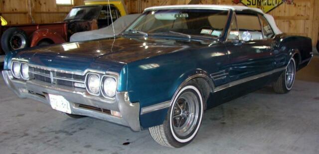 1966 oldsmobile 442 convertible complete unrestored rust free survivor