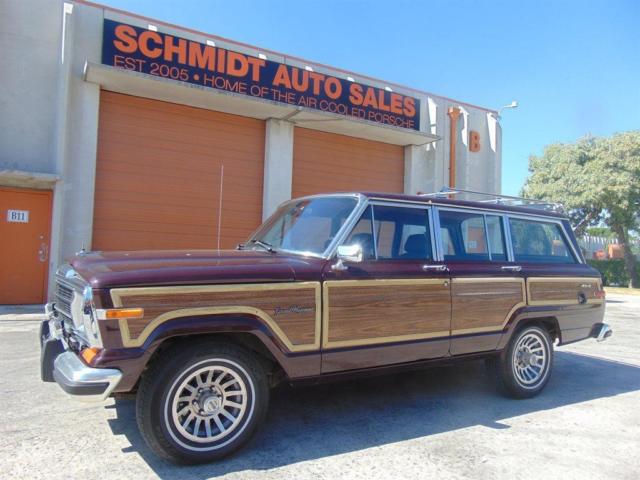 1988 jeep grand wagoneer 4dr 4wd suv automatic 3-speed 4wd other 4-cylinder