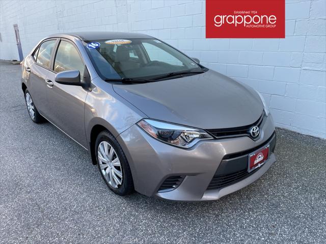 2016 toyota corolla l