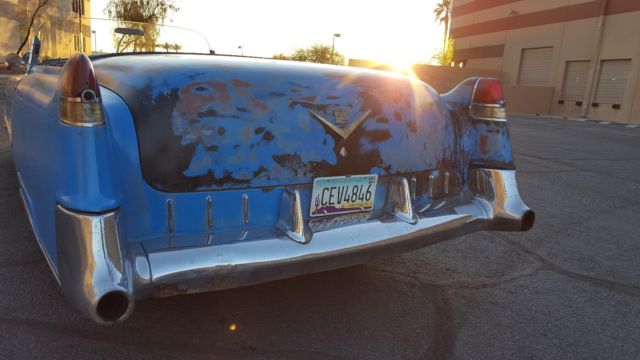 1955 cadillac rat rod roadster kustom sled "ratty caddy"