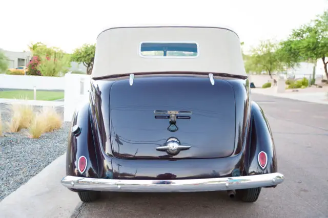 1938 ford phaeton deluxe convertible- model 81a