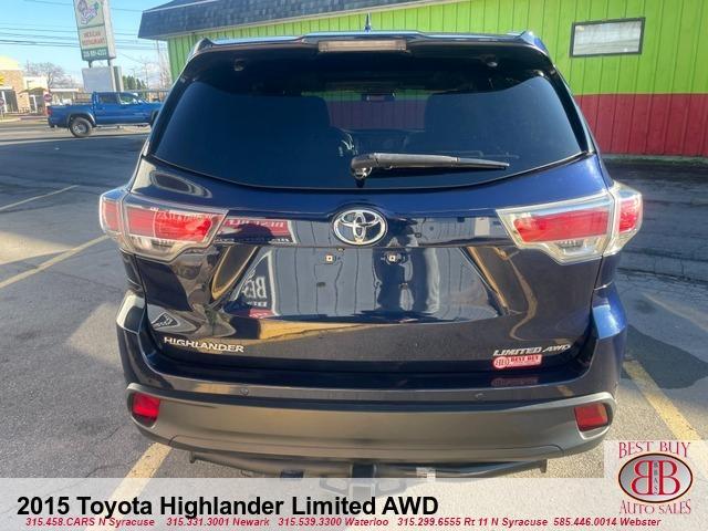 2015 toyota highlander limited