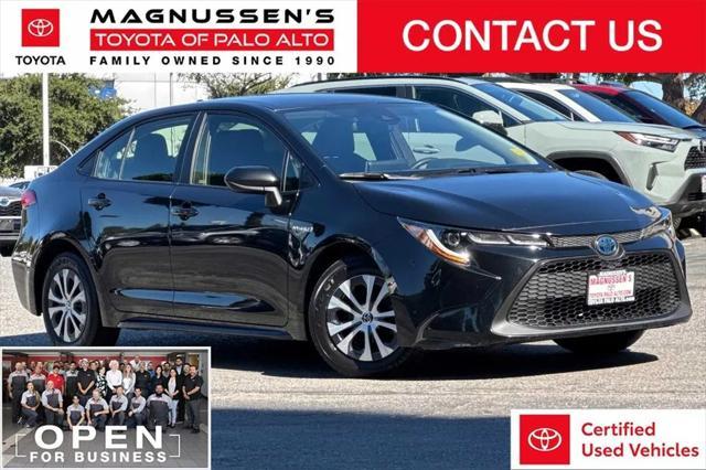 2021 toyota corolla hybrid le