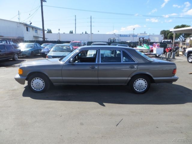 c 1986 mercedes-benz 420 4-dr used 4.2l v8 16v automatic no reserve