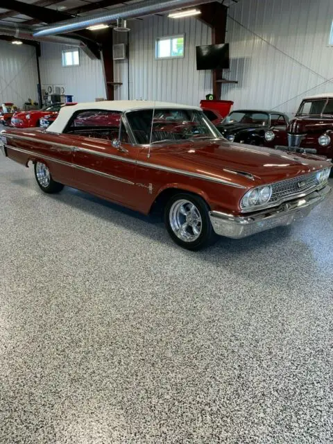 1963 ford galaxie 500xl convertible - stunning car - show quality top to bottom