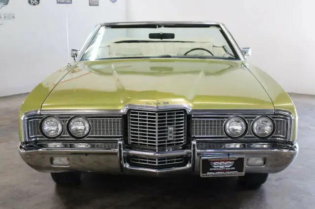 1972 ford ltd 68969 miles light green convertible
