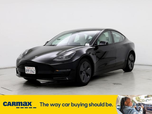 2021 tesla model 3 standard range plus