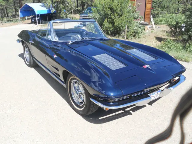 1963 corvette roadster, ncrs top flight