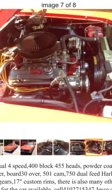 1967 pontiac gto sport coupe (red)