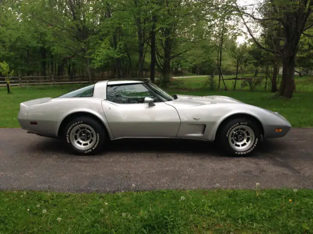 1978 chevrolet corvette 25th anny - mostly overhauled with many new parts