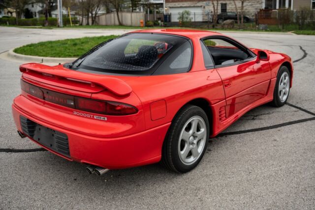 1992 mitsubishi 3000 gt coupe red vr4